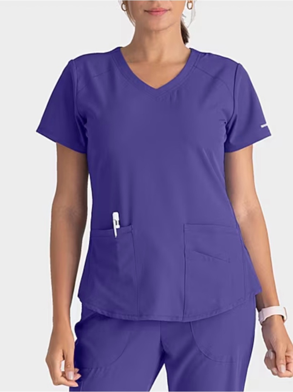 Skechers Purple Scrubs Matching Set XL